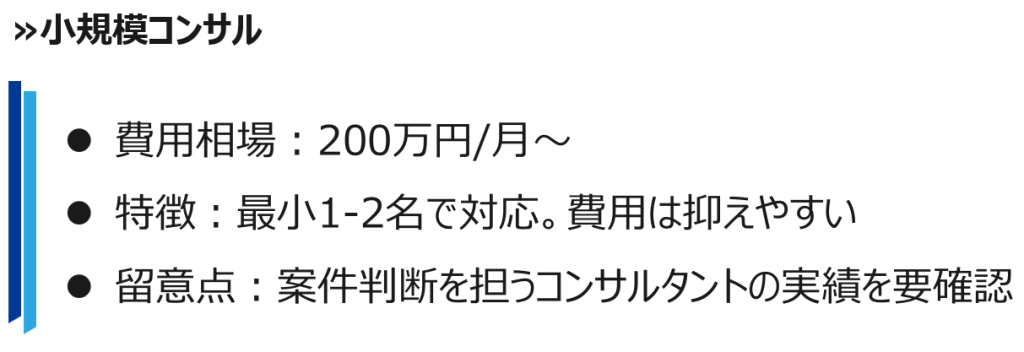 物流コンサル 小規模コンサル費用